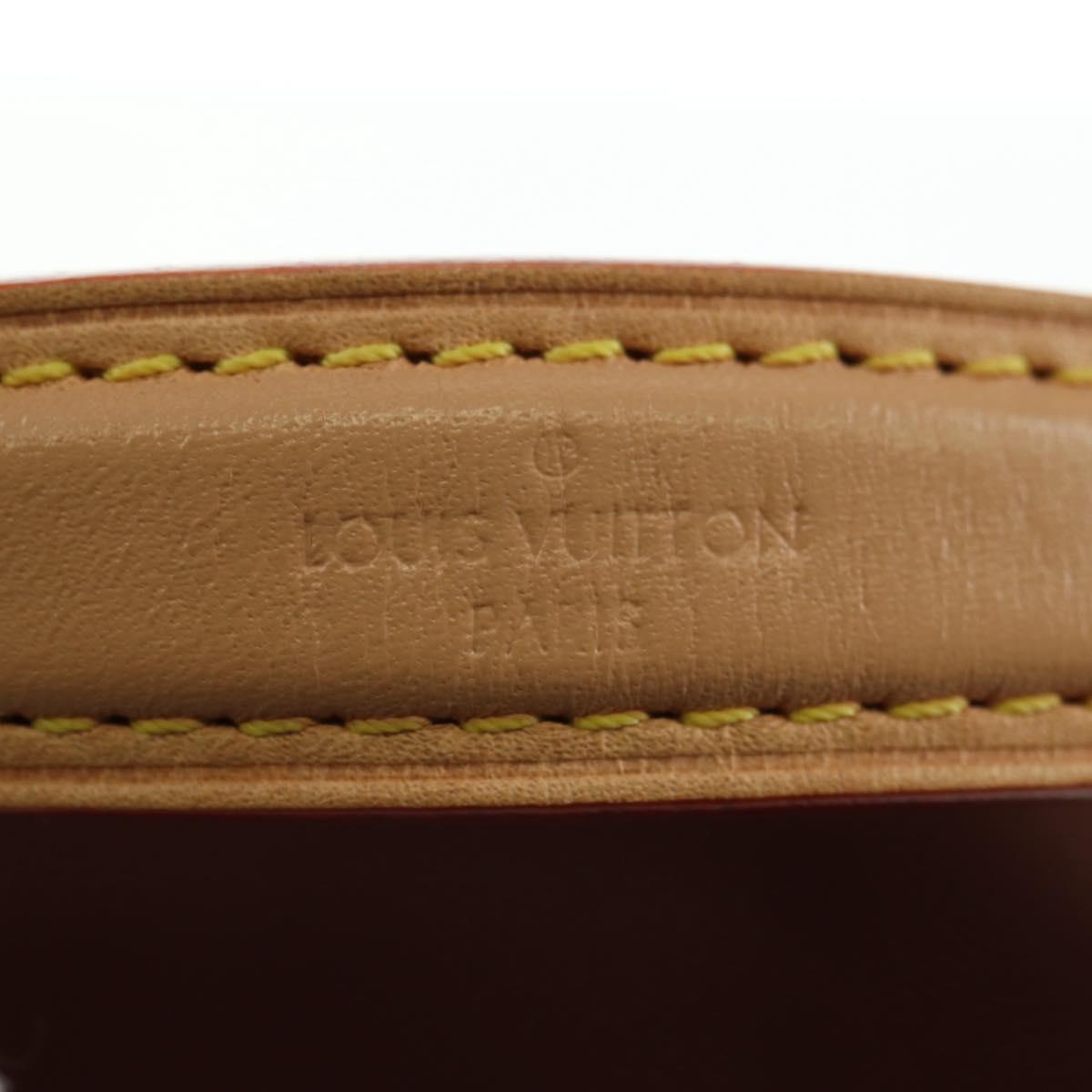 LOUIS VUITTON monogram laminated Jacquard Nano Noe Bag Pink M82427 Auth 177989SM