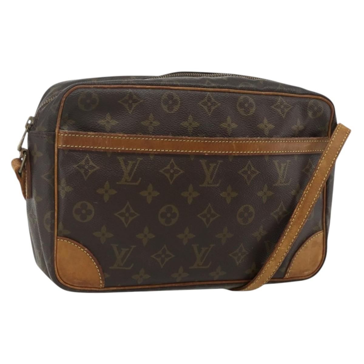 LOUIS VUITTON Monogram Trocadero 30 Shoulder Bag M51272 LV Auth 178020