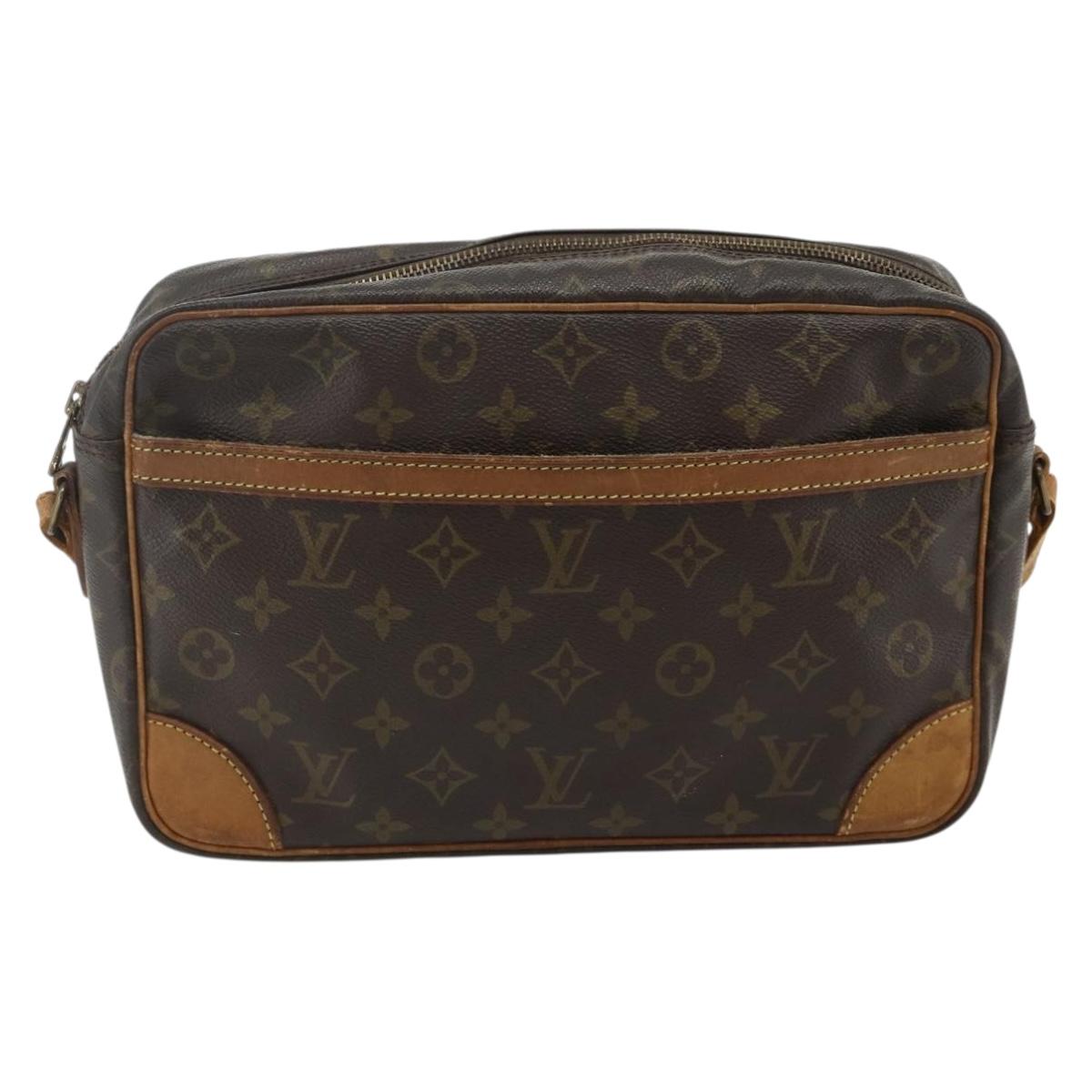 LOUIS VUITTON Monogram Trocadero 30 Shoulder Bag M51272 LV Auth 178020