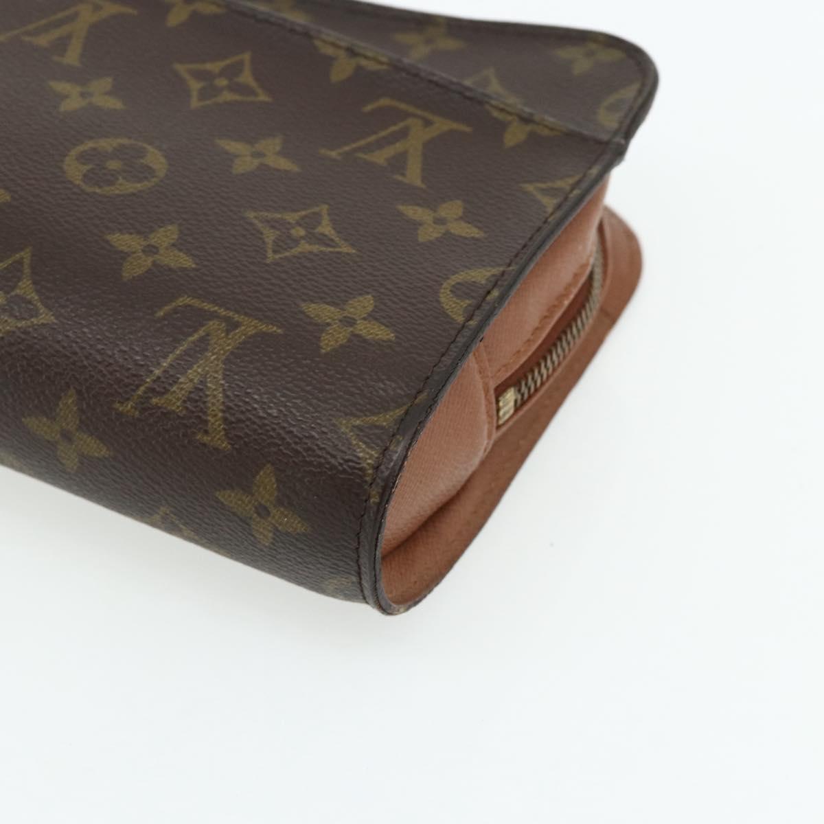 LOUIS VUITTON Monogram Orsay Clutch Bag M51790 LV Auth 178021