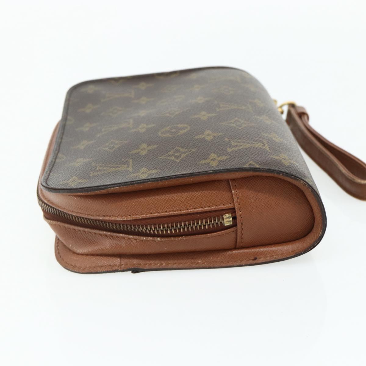 LOUIS VUITTON Monogram Orsay Clutch Bag M51790 LV Auth 178021