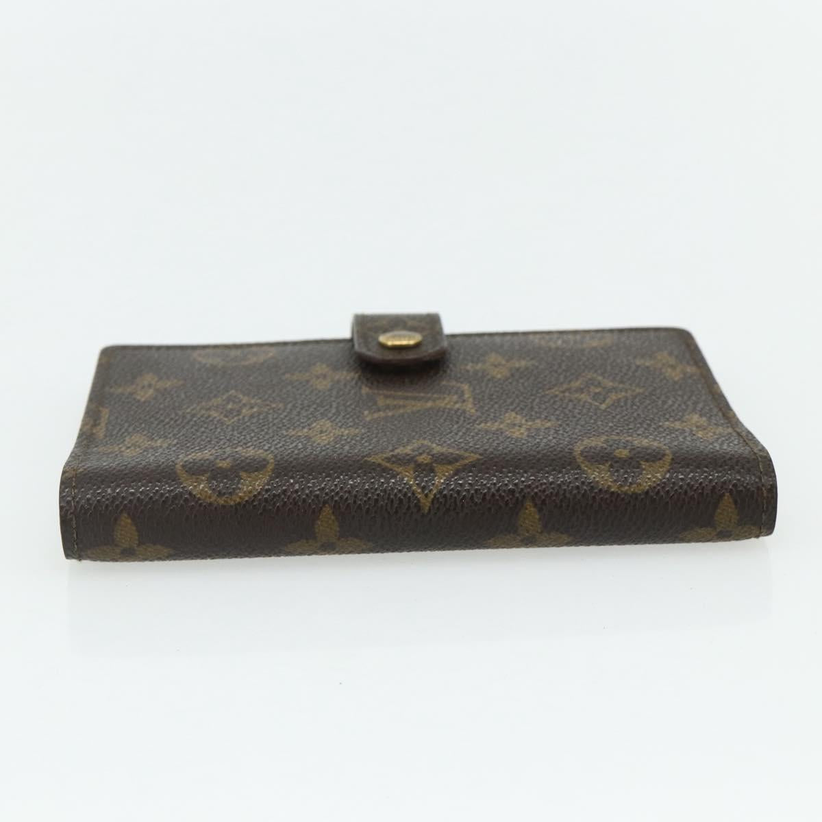 LOUIS VUITTON Monogram Agenda PM Day Planner Cover R20005 LV Auth 178029