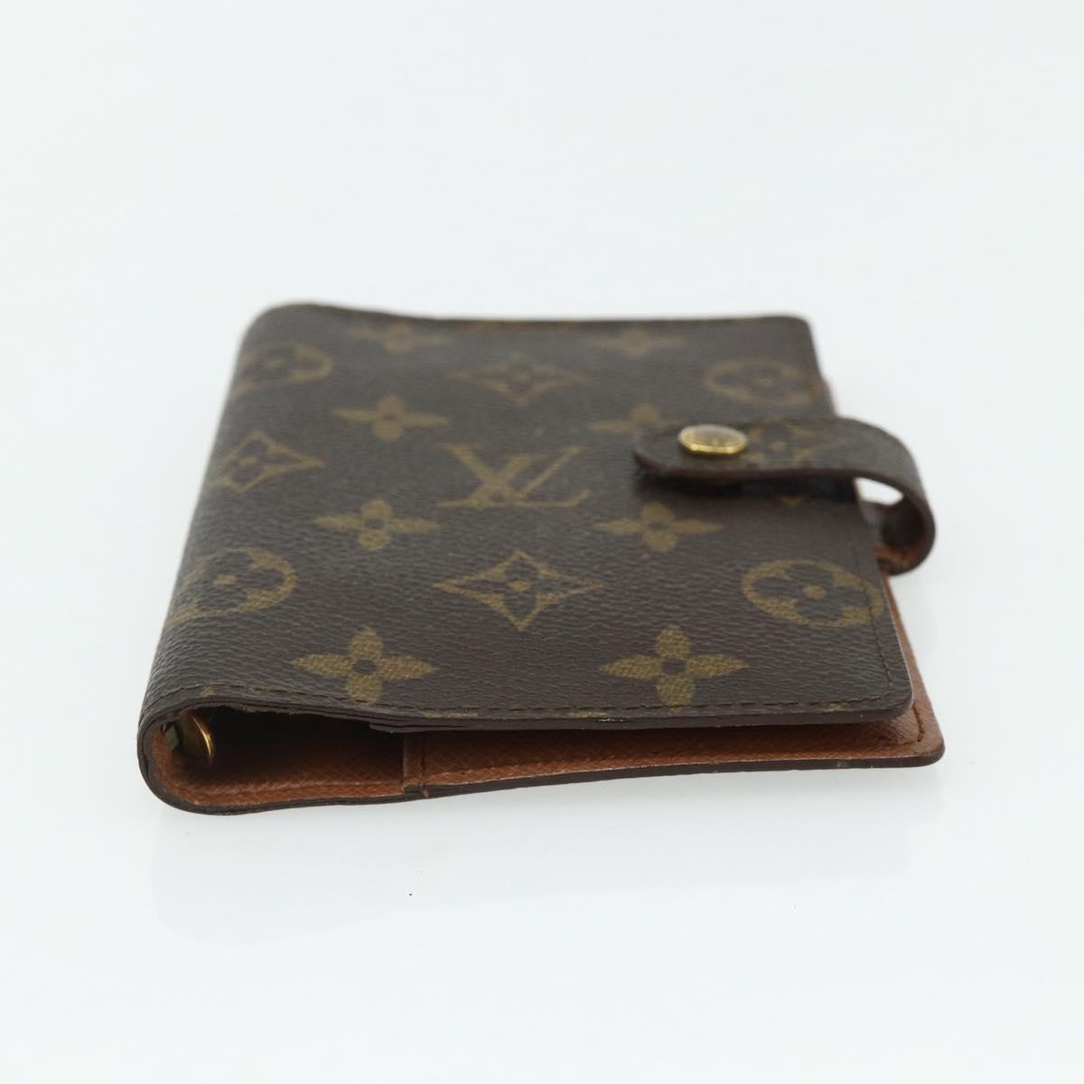 LOUIS VUITTON Monogram Agenda PM Day Planner Cover R20005 LV Auth 178029