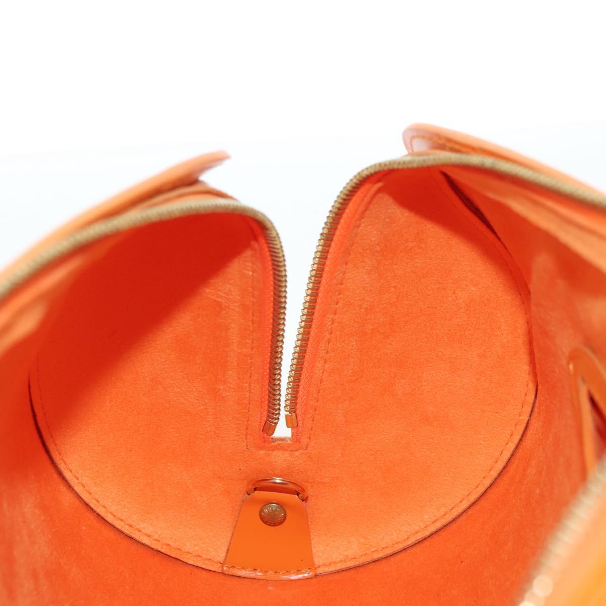 LOUIS VUITTON Epi Soufflot Hand Bag Orange Mandarin M5222H LV Auth 178045SAV