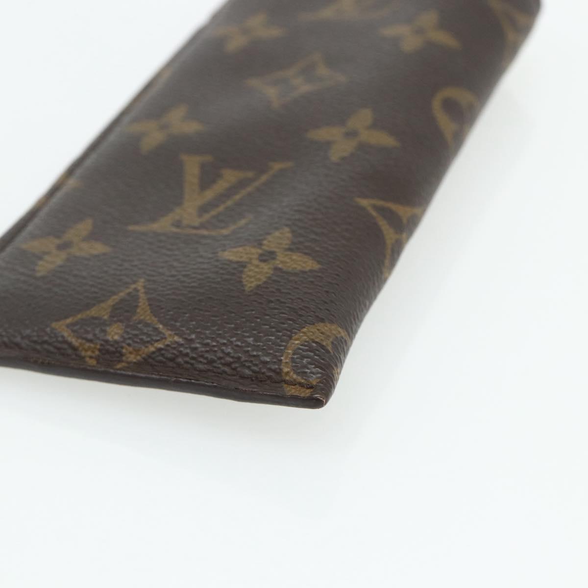 LOUIS VUITTON Monogram Etui Lunette PM Glasses Case M66545 LV Auth 178049A