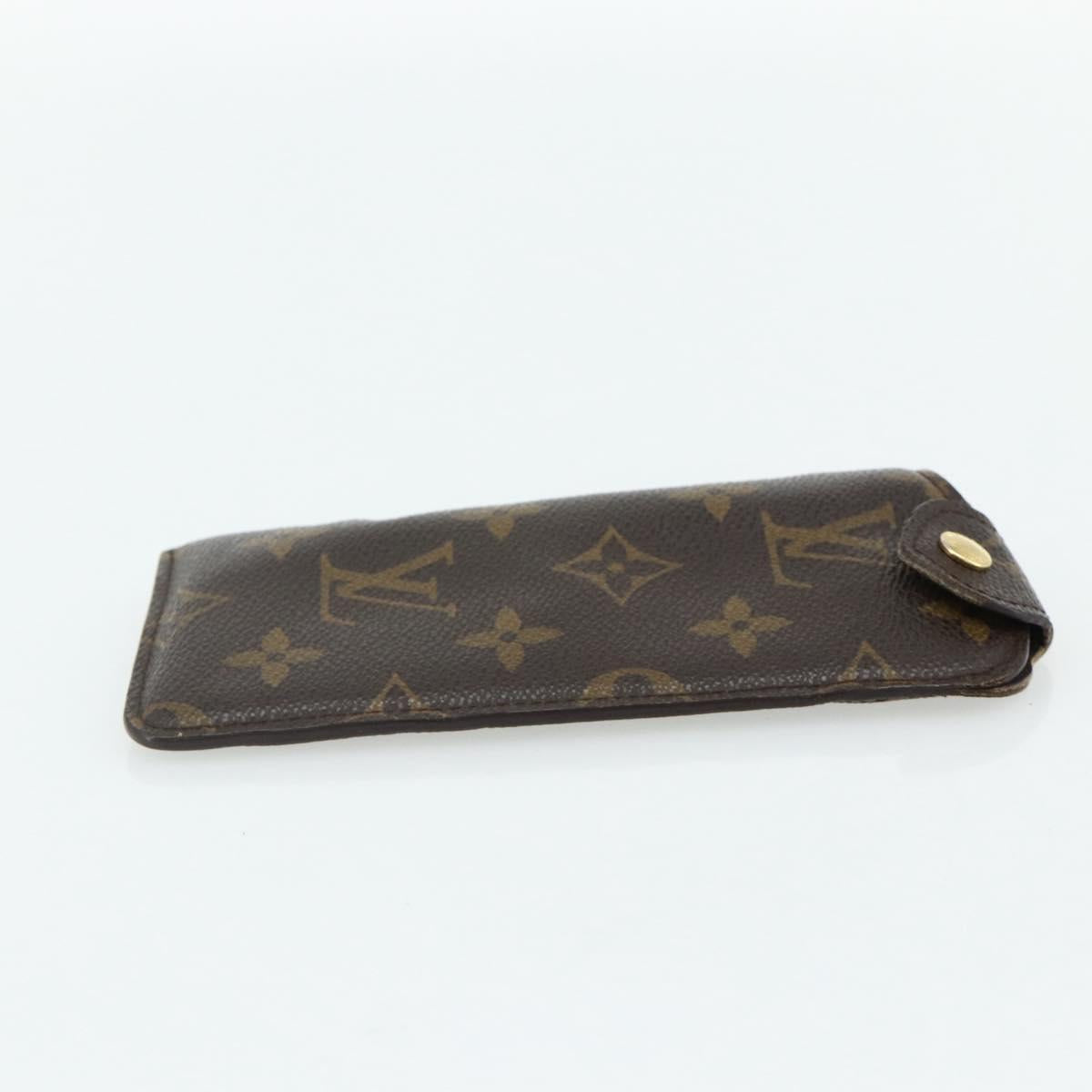 LOUIS VUITTON Monogram Etui Lunette PM Glasses Case M66545 LV Auth 178049A