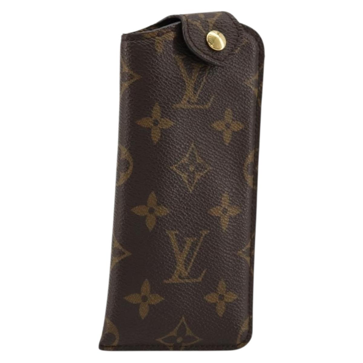 LOUIS VUITTON Monogram Etui Lunette PM Glasses Case M66545 LV Auth 178088A