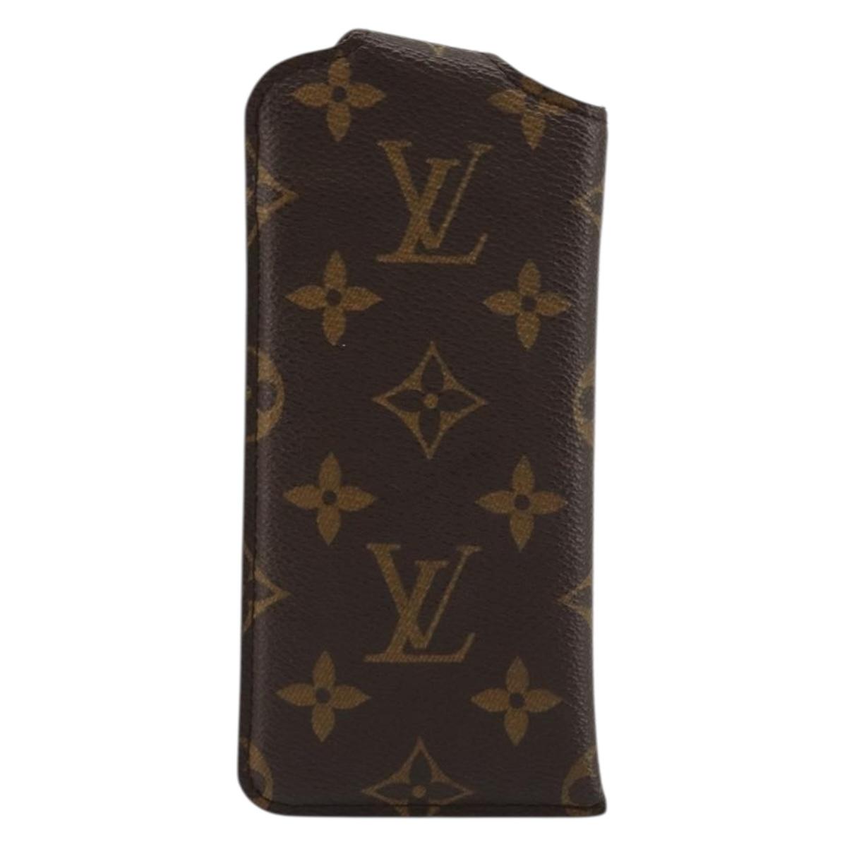 LOUIS VUITTON Monogram Etui Lunette PM Glasses Case M66545 LV Auth 178088A