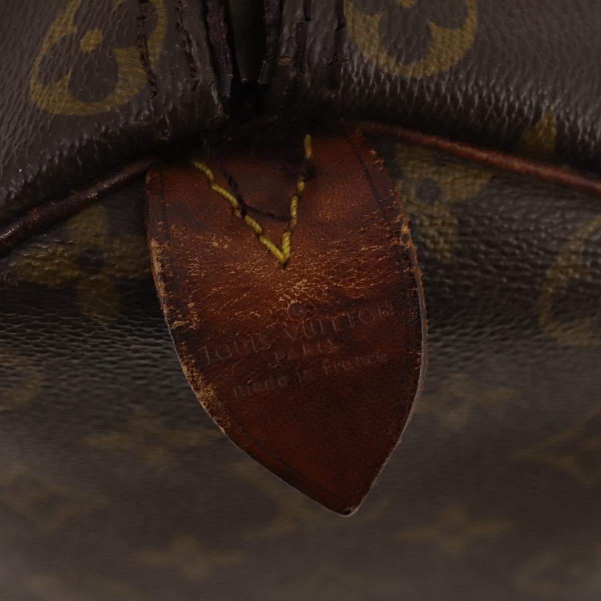 LOUIS VUITTON Monogram Keepall 50 Boston Bag M41426 LV Auth 178137