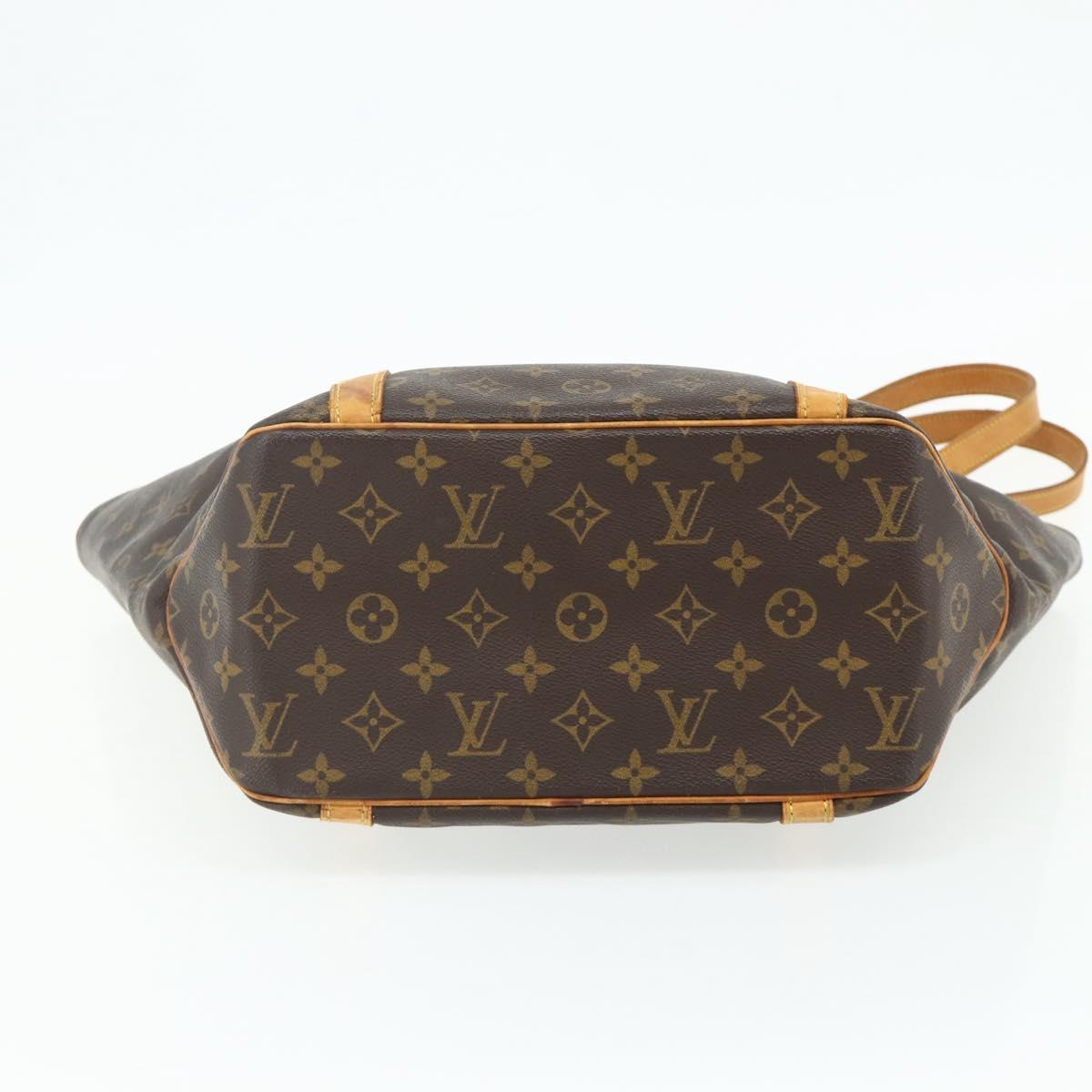 LOUIS VUITTON Monogram Sac Shopping Tote Bag M51108 LV Auth 178138