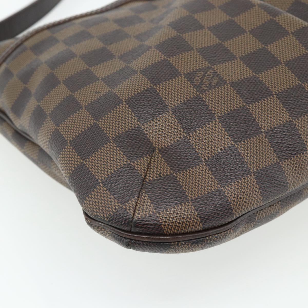 LOUIS VUITTON Damier Ebene Bloomsbury PM Shoulder Bag N42251 LV Auth 178142