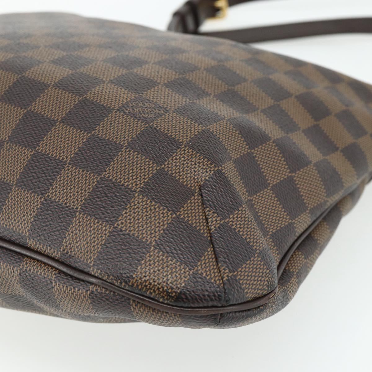 LOUIS VUITTON Damier Ebene Bloomsbury PM Shoulder Bag N42251 LV Auth 178142
