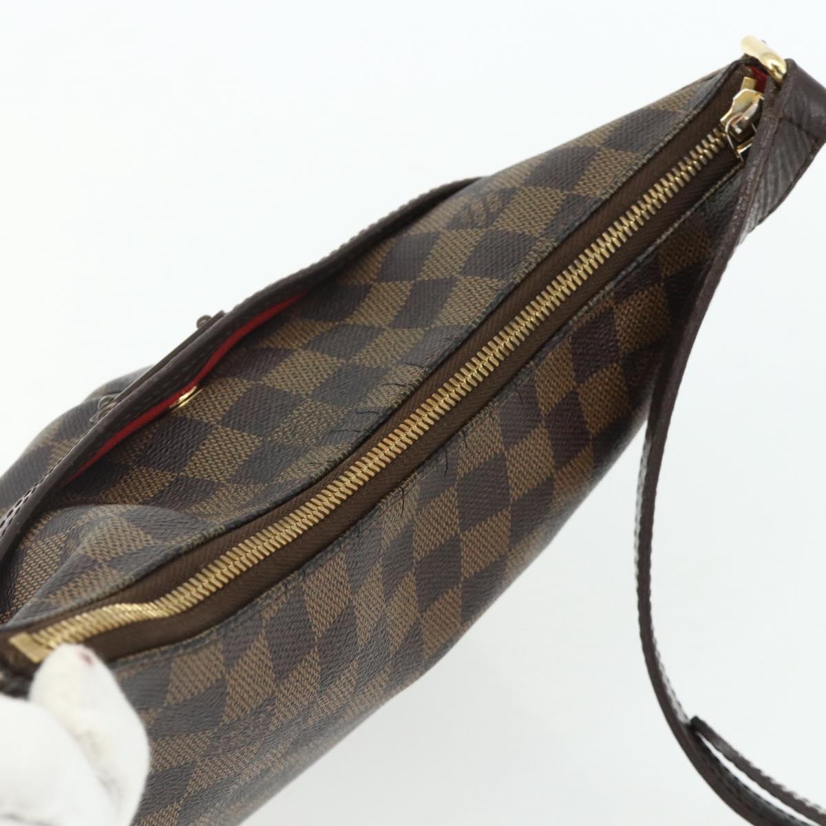LOUIS VUITTON Damier Ebene Bloomsbury PM Shoulder Bag N42251 LV Auth 178142
