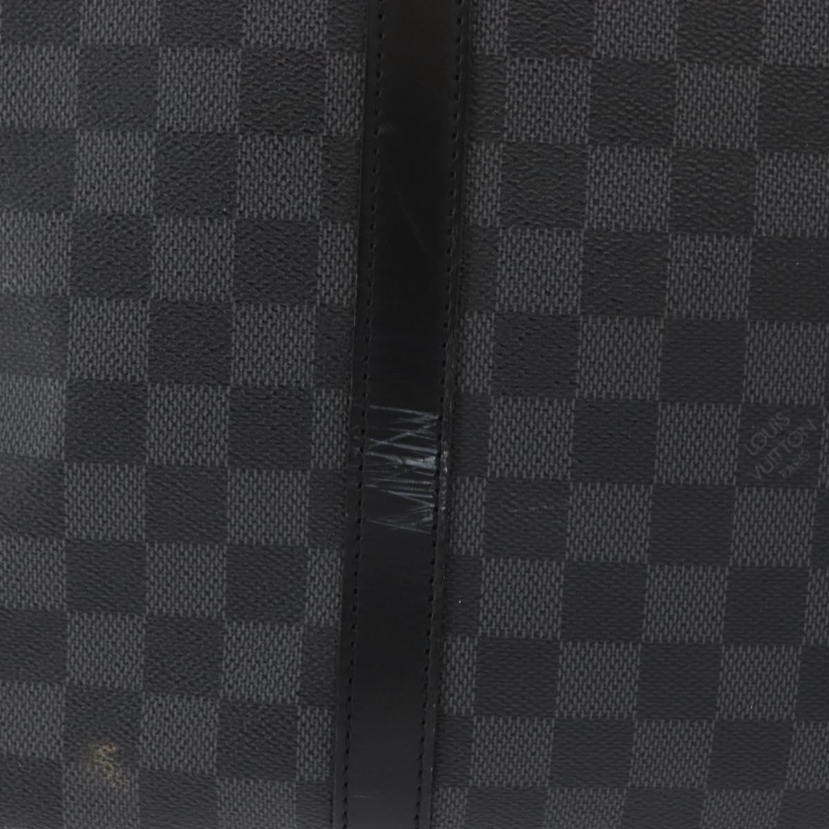LOUIS VUITTON Damier Graphite Tadao Shoulder Bag 2way N51192 LV Auth 178145