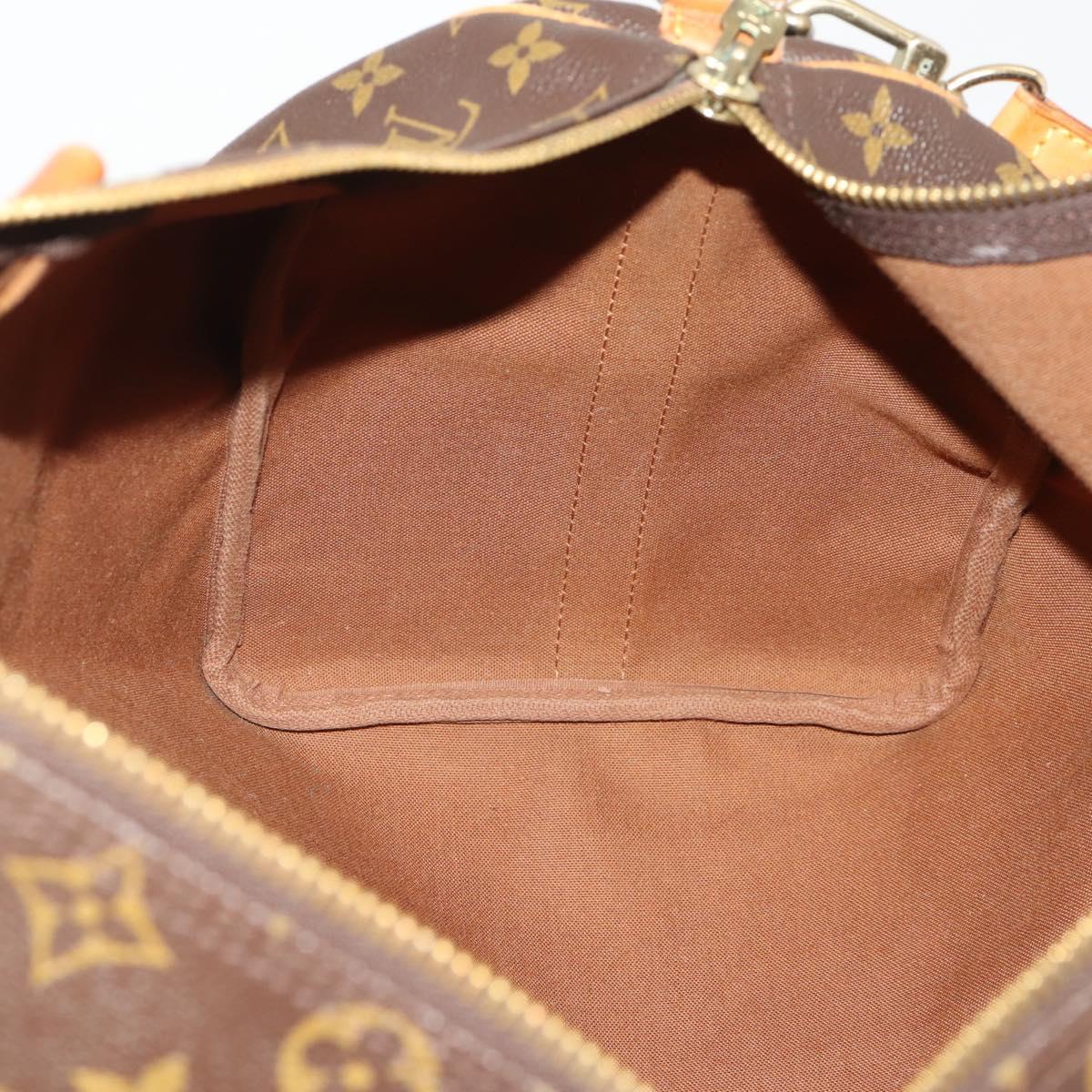 LOUIS VUITTON Monogram Keepall Bandouliere 45 Boston Bag M41418 LV Auth 178154