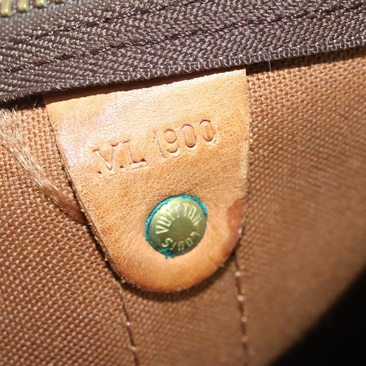LOUIS VUITTON Monogram Keepall Bandouliere 45 Boston Bag M41418 LV Auth 178154
