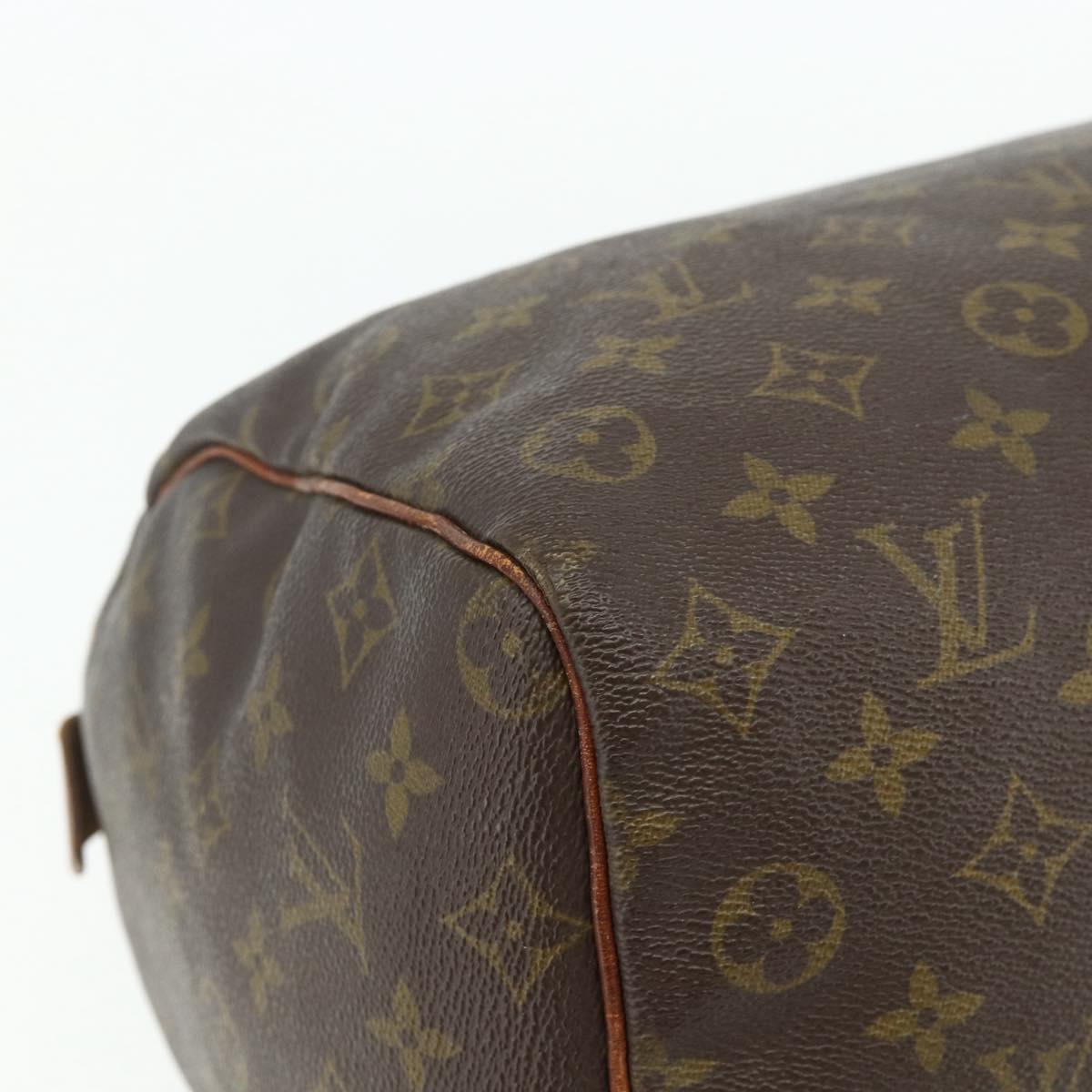 LOUIS VUITTON Monogram Speedy 30 Hand Bag M41526 LV Auth 178157