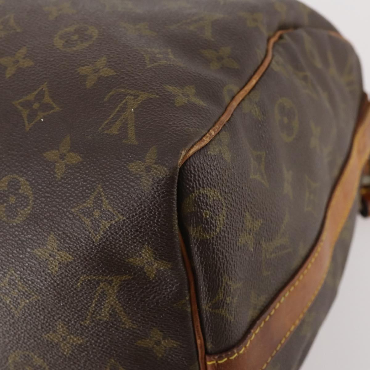 LOUIS VUITTON Monogram Keepall Bandouliere 45 Boston Bag M41418 LV Auth 178190