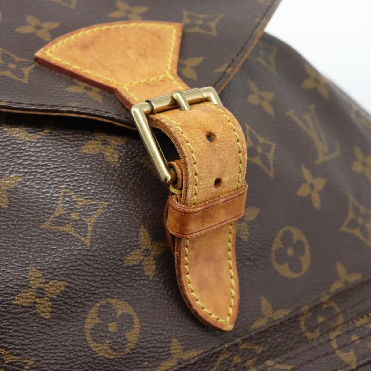 LOUIS VUITTON Monogram Montsouris GM Backpack M51135 LV Auth 178192