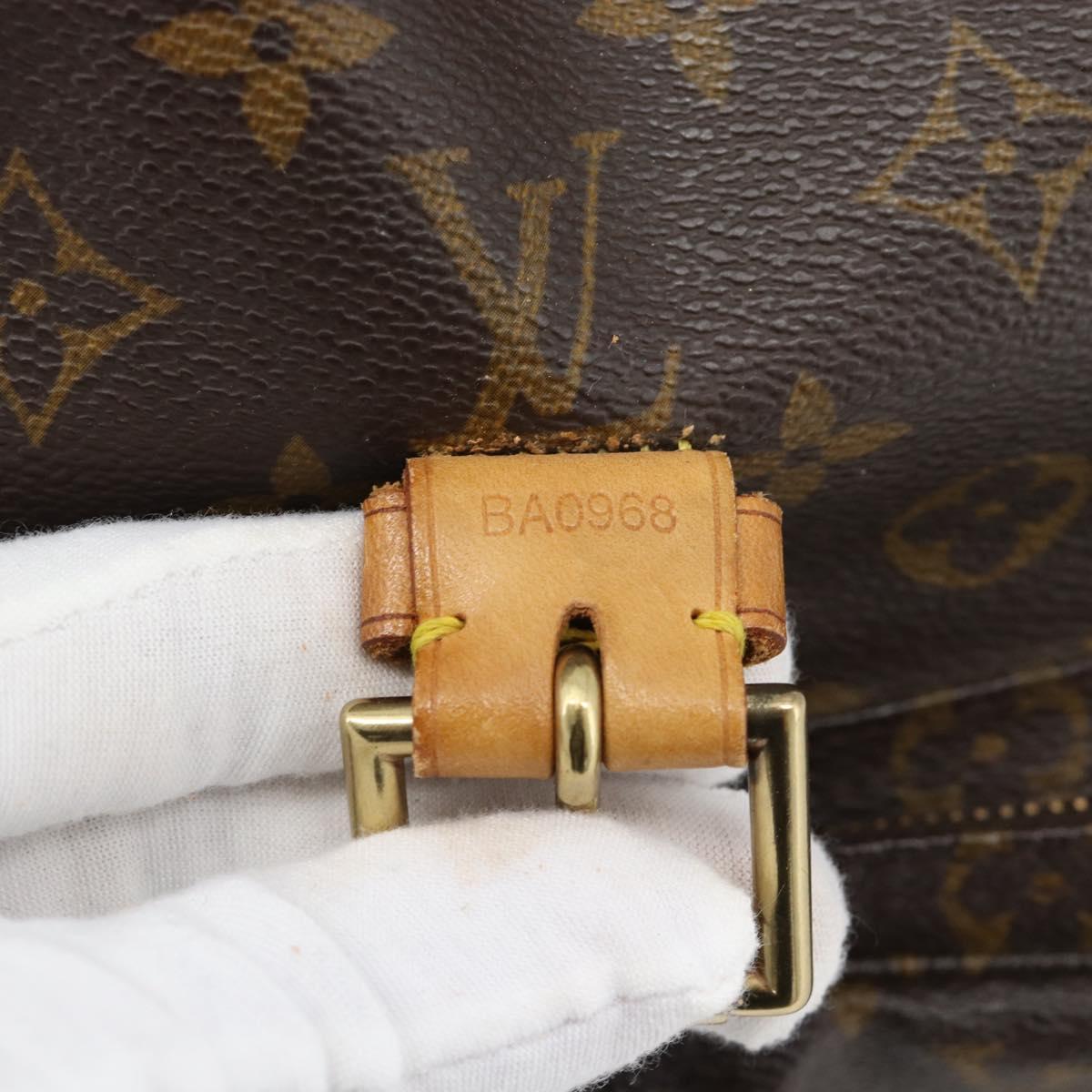 LOUIS VUITTON Monogram Montsouris GM Backpack M51135 LV Auth 178192