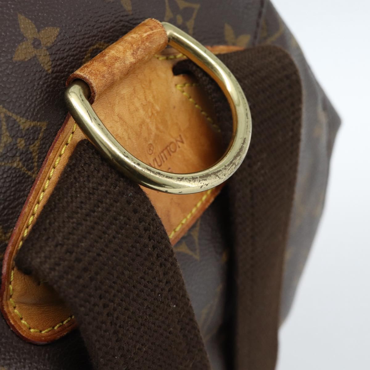 LOUIS VUITTON Monogram Montsouris GM Backpack M51135 LV Auth 178192