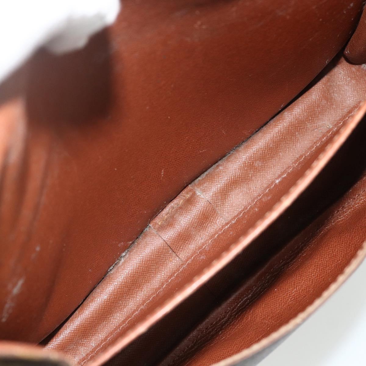 LOUIS VUITTON Monogram Cartouchiere GM Shoulder Bag M51252 LV Auth 178198