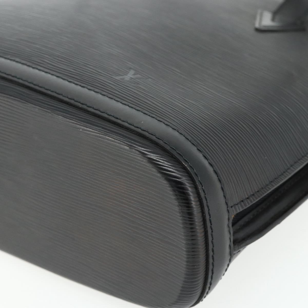 LOUIS VUITTON Epi Lussac Shoulder Bag Black M52282 LV Auth 178226A