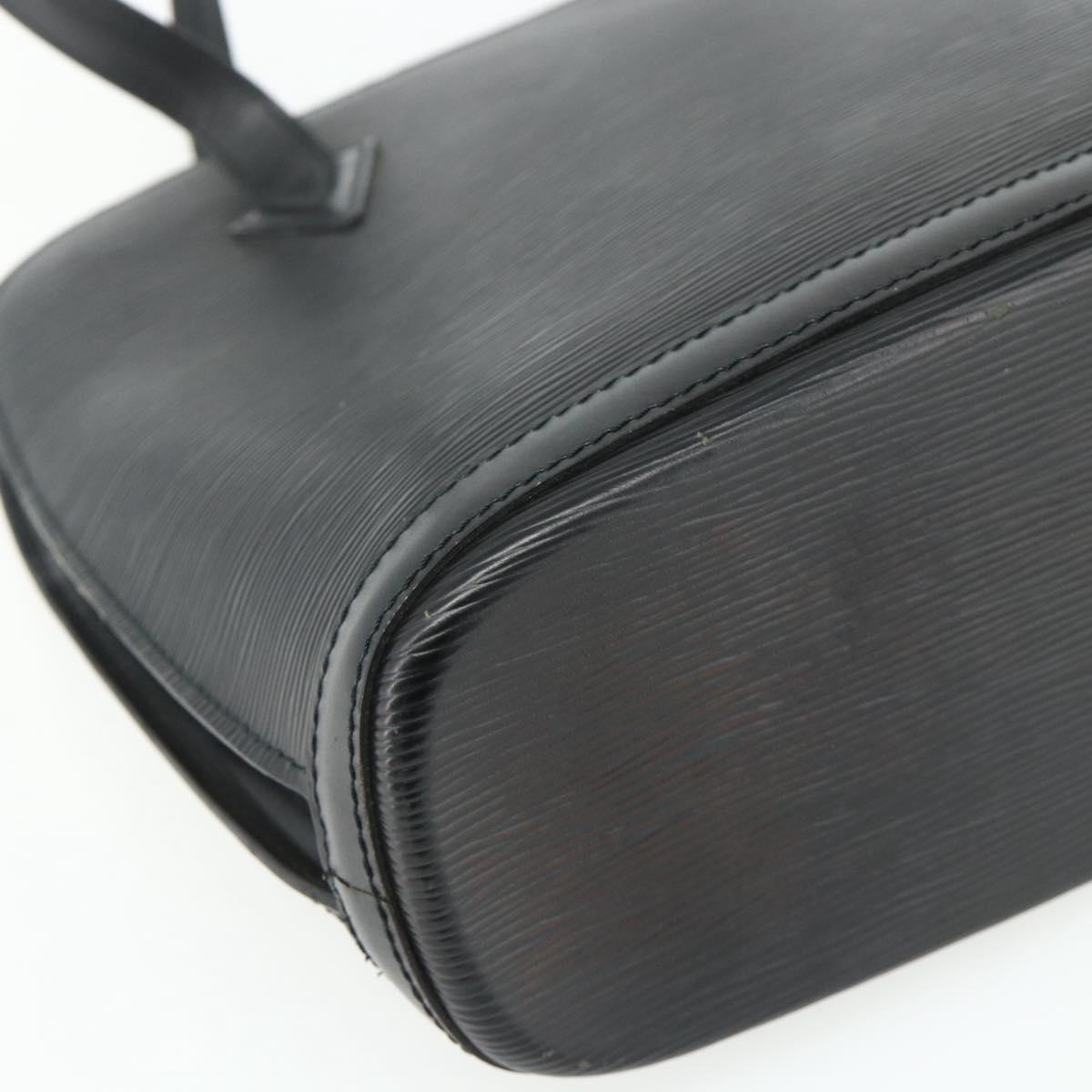 LOUIS VUITTON Epi Lussac Shoulder Bag Black M52282 LV Auth 178226A