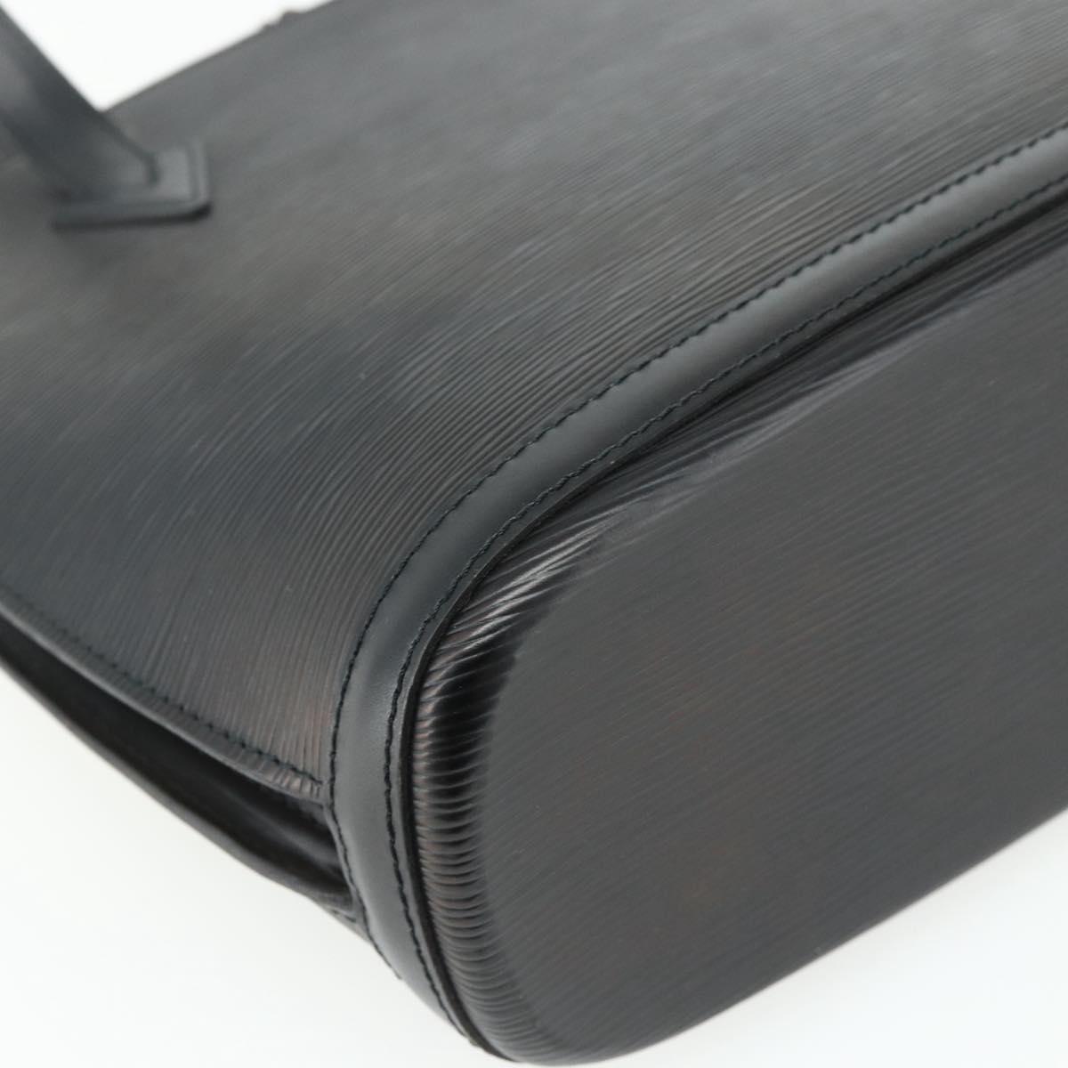 LOUIS VUITTON Epi Lussac Shoulder Bag Black M52282 LV Auth 178226A