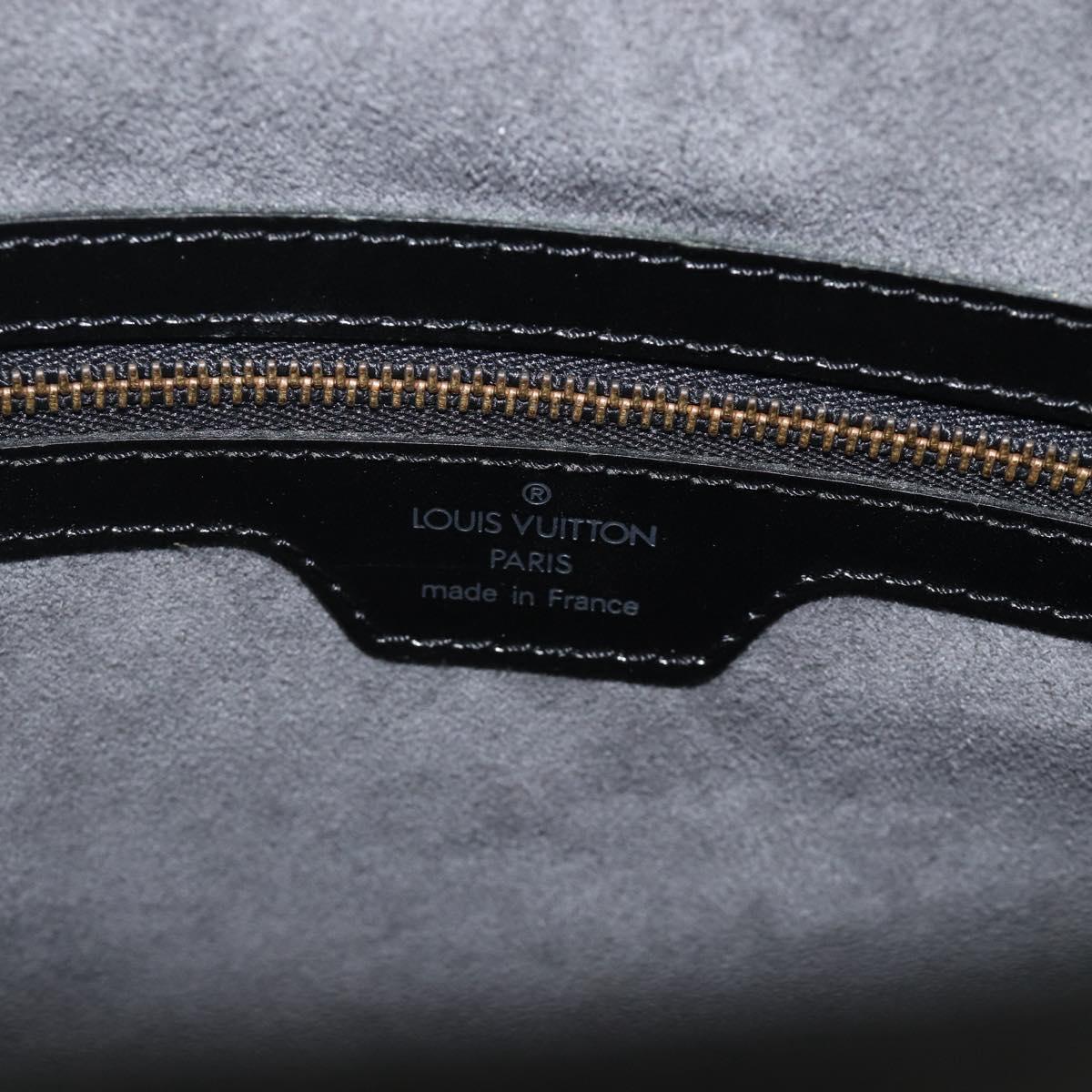 LOUIS VUITTON Epi Lussac Shoulder Bag Black M52282 LV Auth 178226A