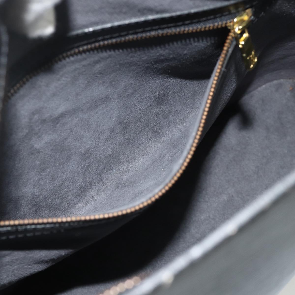 LOUIS VUITTON Epi Lussac Shoulder Bag Black M52282 LV Auth 178226A