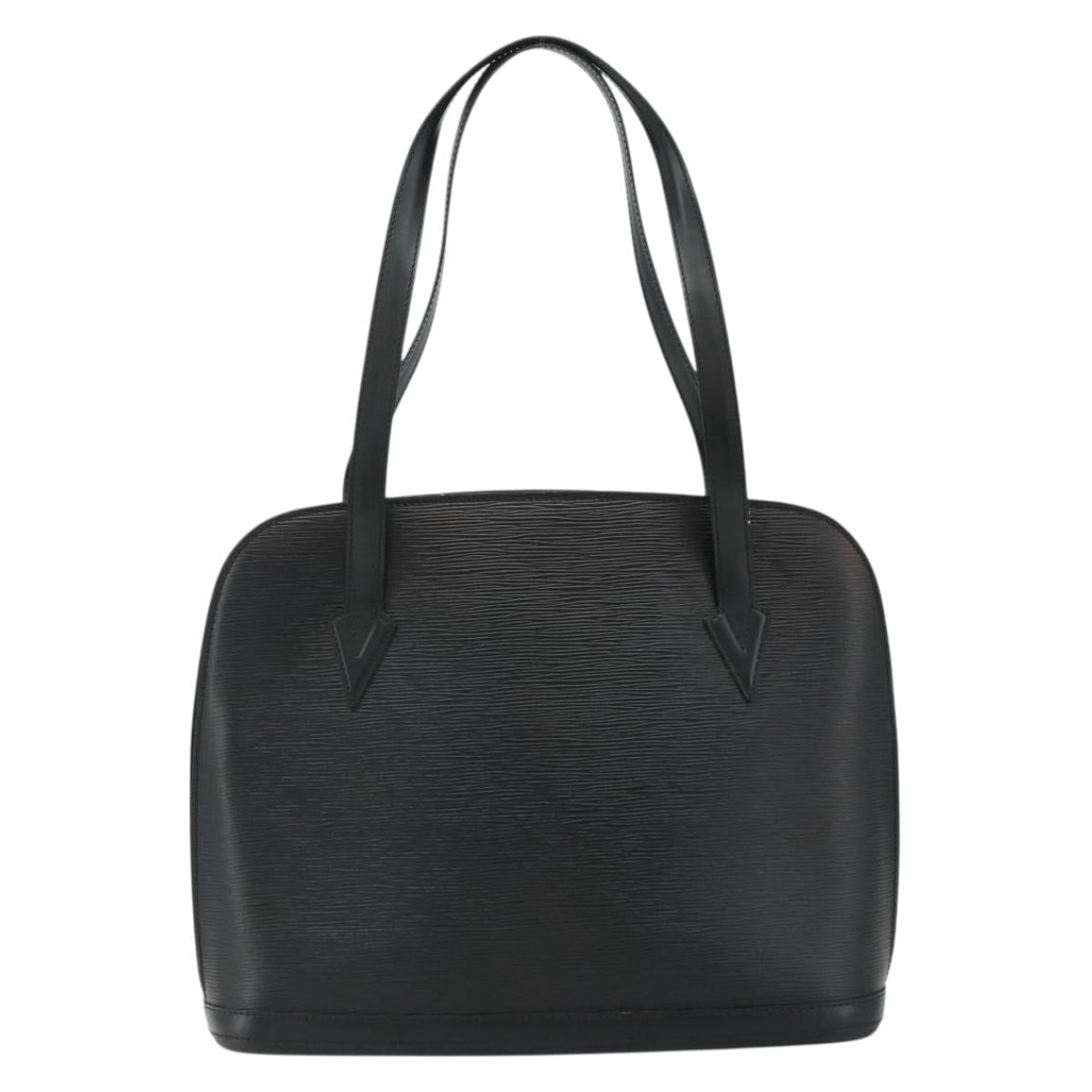 LOUIS VUITTON Epi Lussac Shoulder Bag Black M52282 LV Auth 178226A