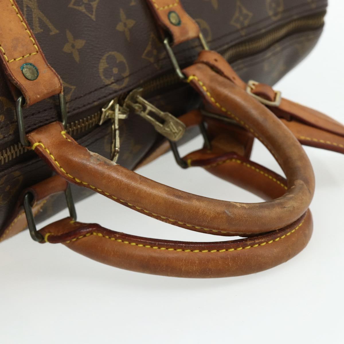 LOUIS VUITTON Monogram Keepall 45 Boston Bag M41428 LV Auth 178227
