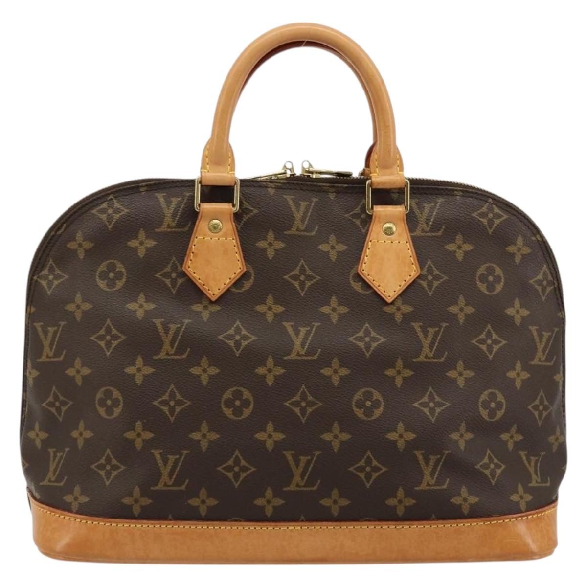 LOUIS VUITTON Monogram Alma Hand Bag M51130 LV Auth 178231