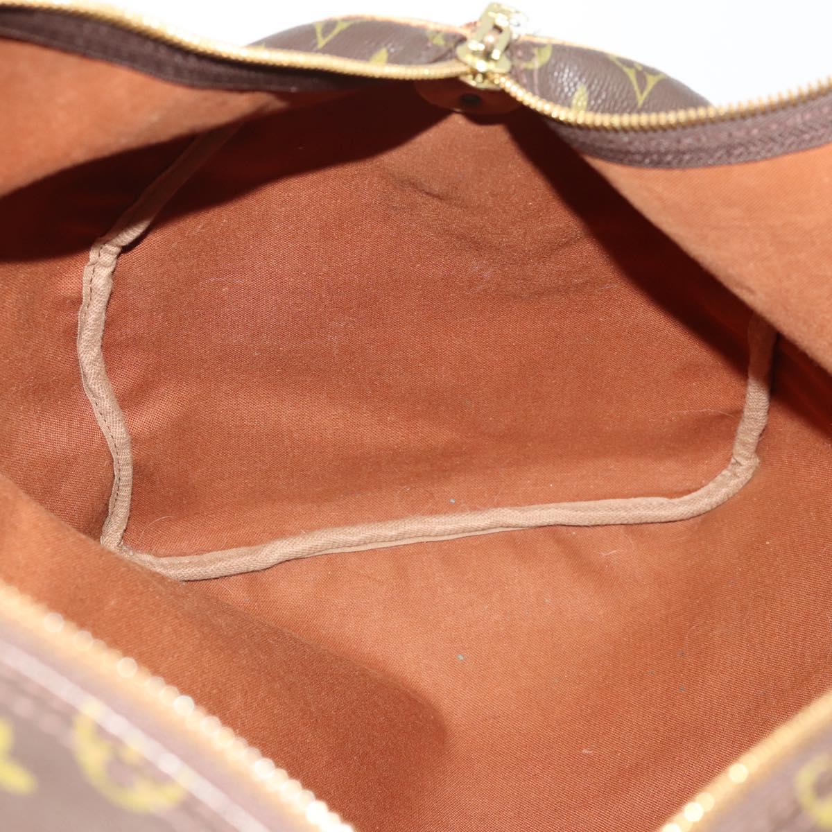 LOUIS VUITTON Monogram Keepall 55 Boston Bag M41424 LV Auth 178233