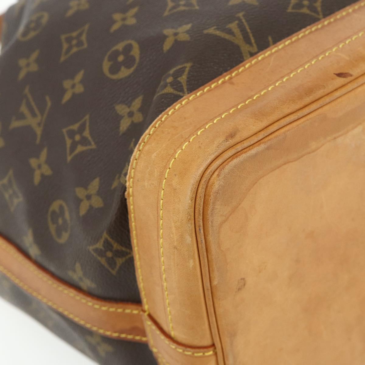 LOUIS VUITTON Monogram Noe Shoulder Bag M42224 LV Auth 178235A