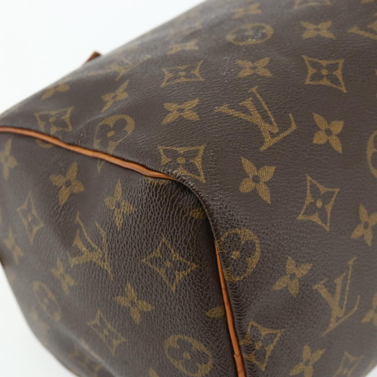 LOUIS VUITTON Monogram Speedy 25 Hand Bag M41528 LV Auth 178283A