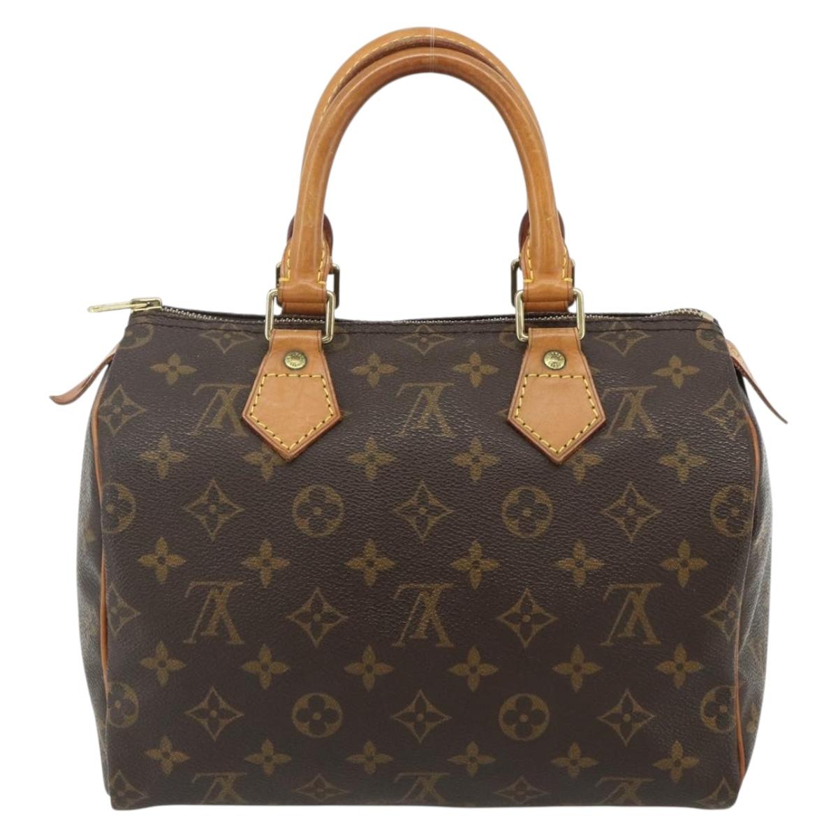 LOUIS VUITTON Monogram Speedy 25 Hand Bag M41528 LV Auth 178283A