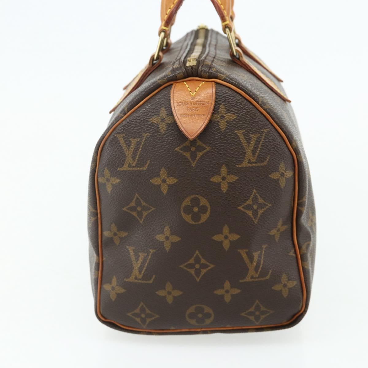 LOUIS VUITTON Monogram Speedy 25 Hand Bag M41528 LV Auth 178283A