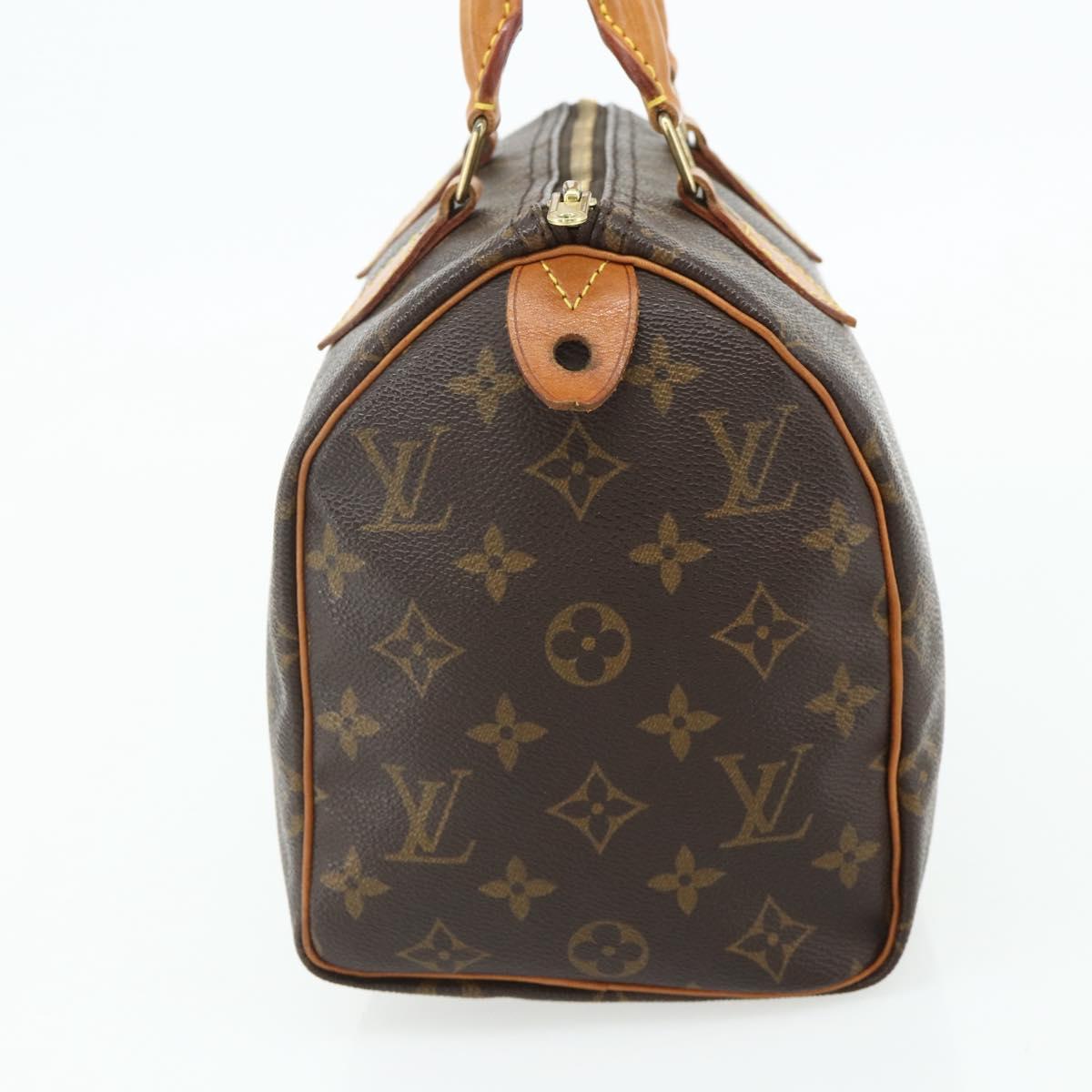 LOUIS VUITTON Monogram Speedy 25 Hand Bag M41528 LV Auth 178283A