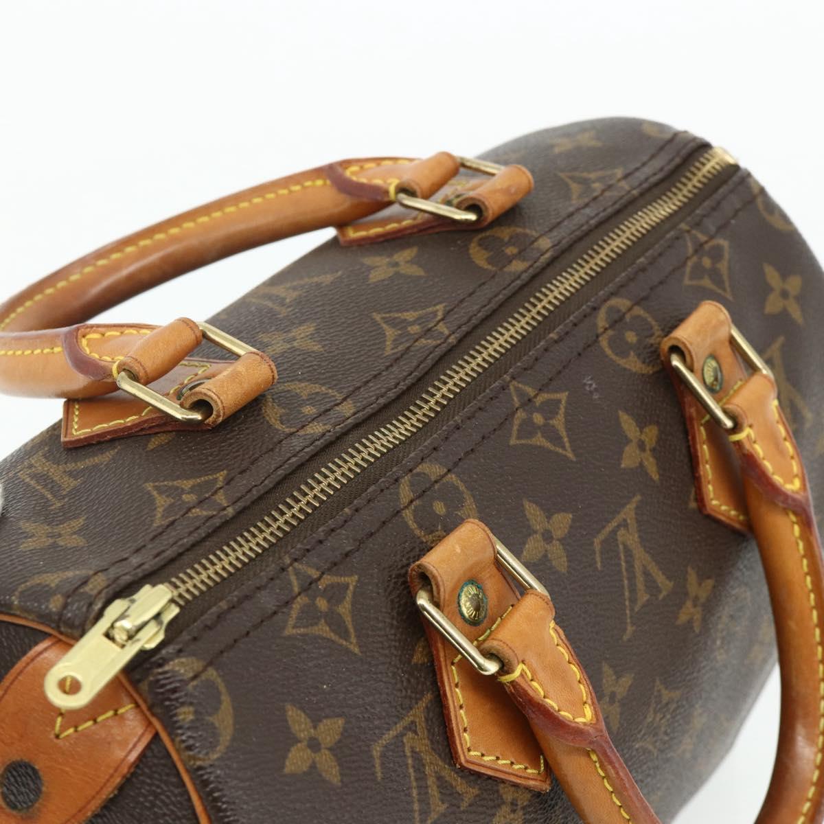 LOUIS VUITTON Monogram Speedy 25 Hand Bag M41528 LV Auth 178283A