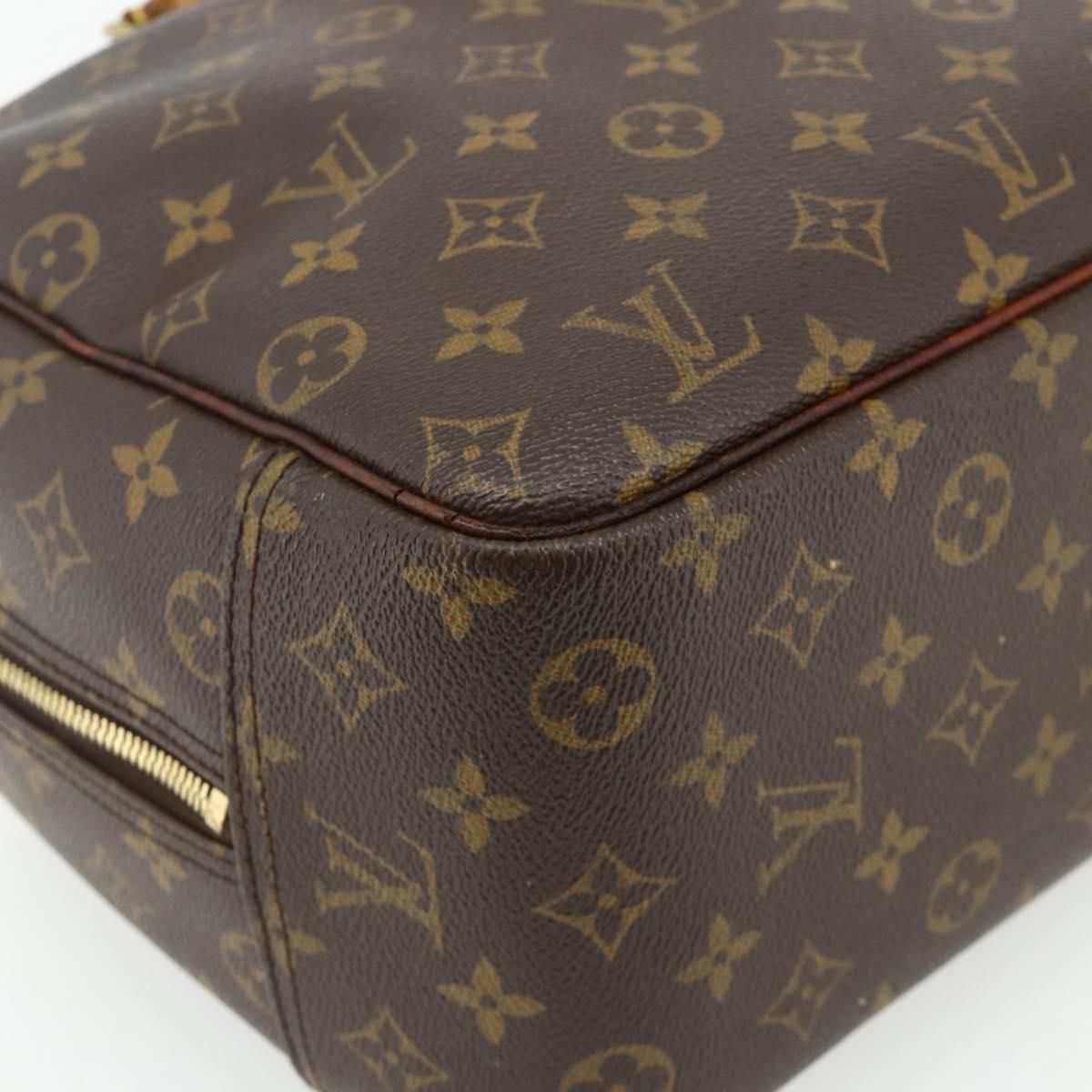 LOUIS VUITTON Monogram Deauville Hand Bag M47270 LV Auth 178323