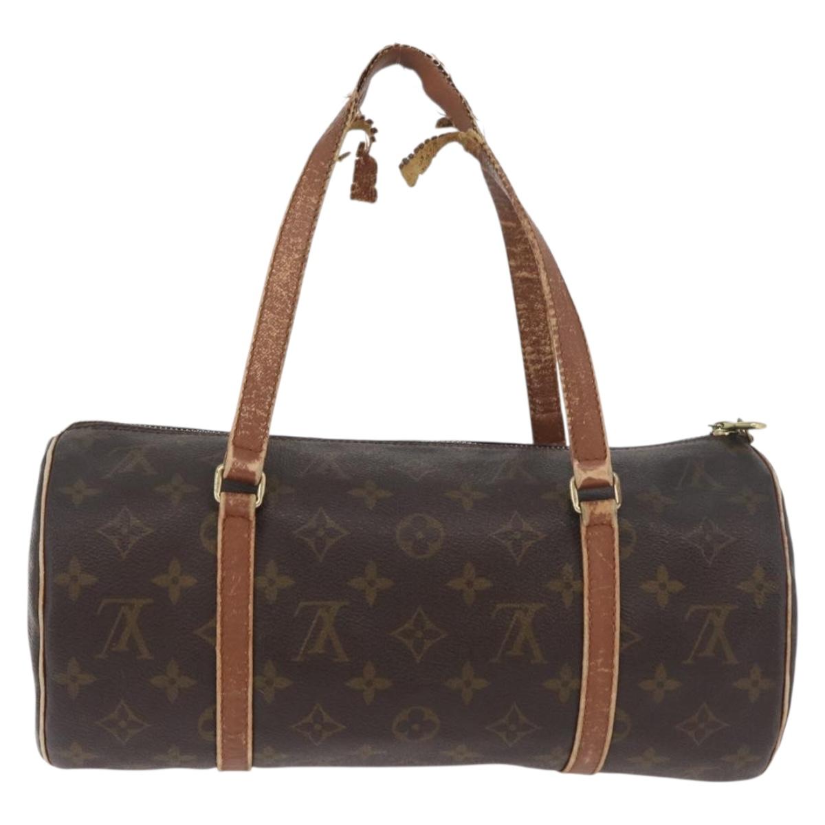 LOUIS VUITTON Monogram Papillon 30 Hand Bag M51385 LV Auth 178344