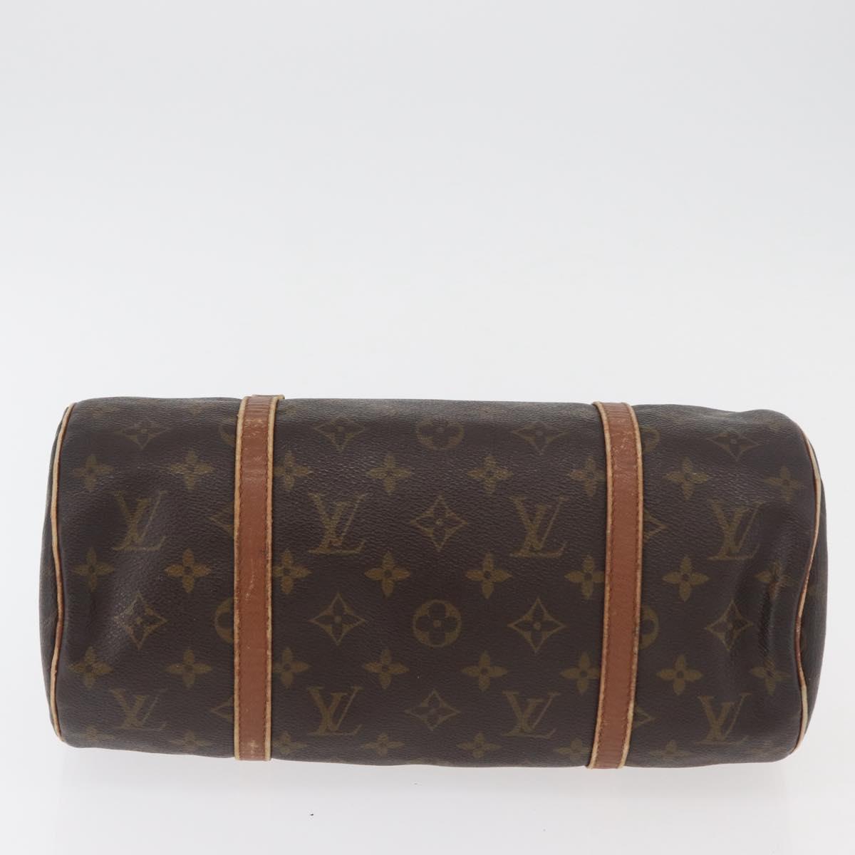 LOUIS VUITTON Monogram Papillon 30 Hand Bag M51385 LV Auth 178344