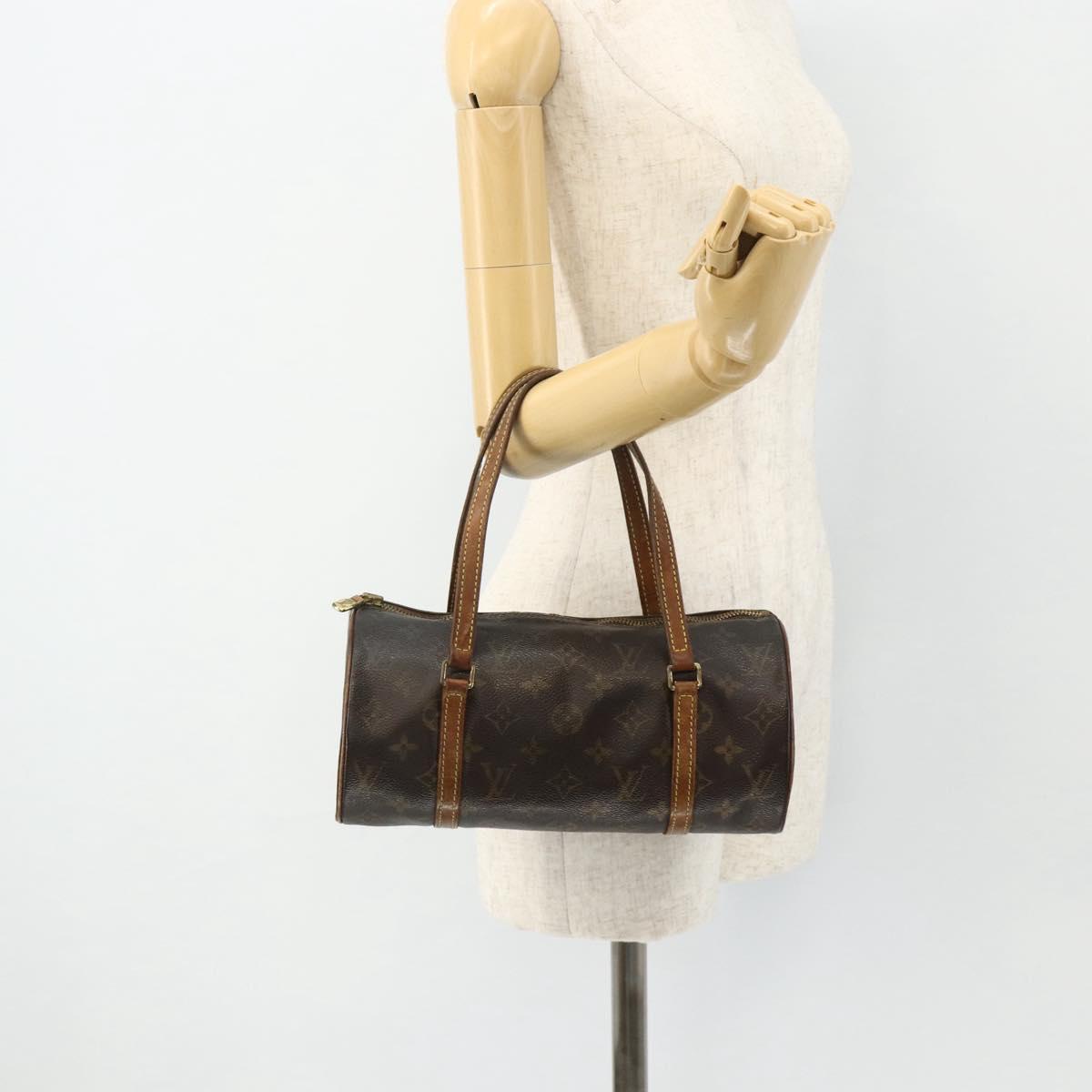 LOUIS VUITTON Monogram Papillon 26 Hand Bag M51386 LV Auth 178345