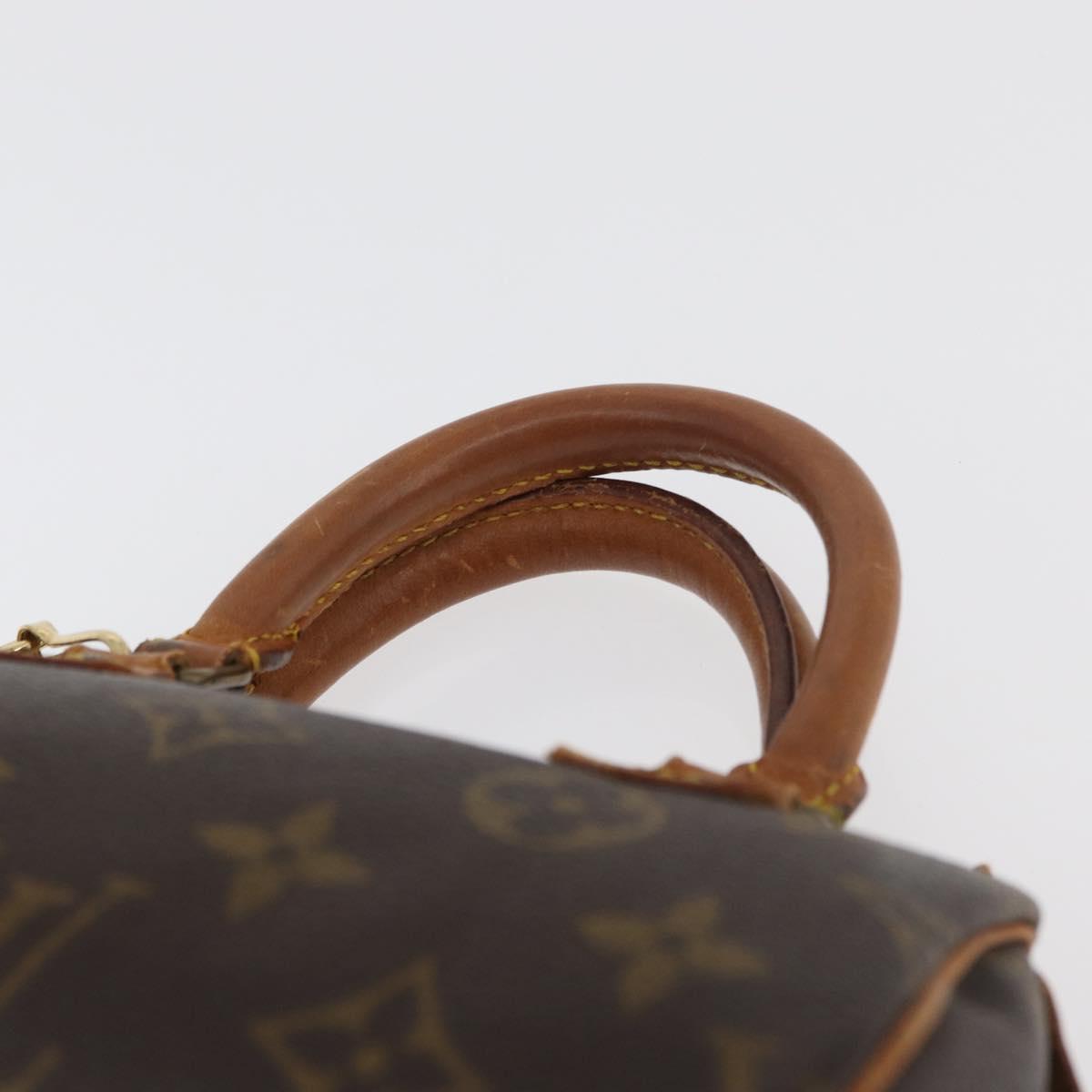 LOUIS VUITTON Monogram Mini Speedy Hand Bag M41534 LV Auth 178347
