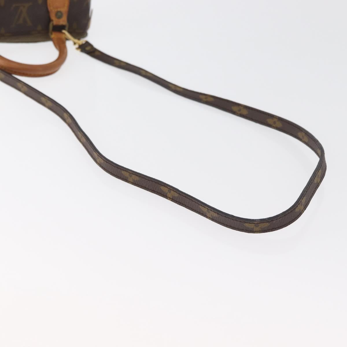 LOUIS VUITTON Monogram Mini Speedy Hand Bag M41534 LV Auth 178347