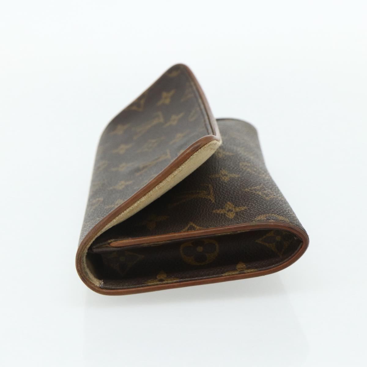 LOUIS VUITTON Monogram Pochette Twin GM Shoulder Bag M51852 LV Auth 178352