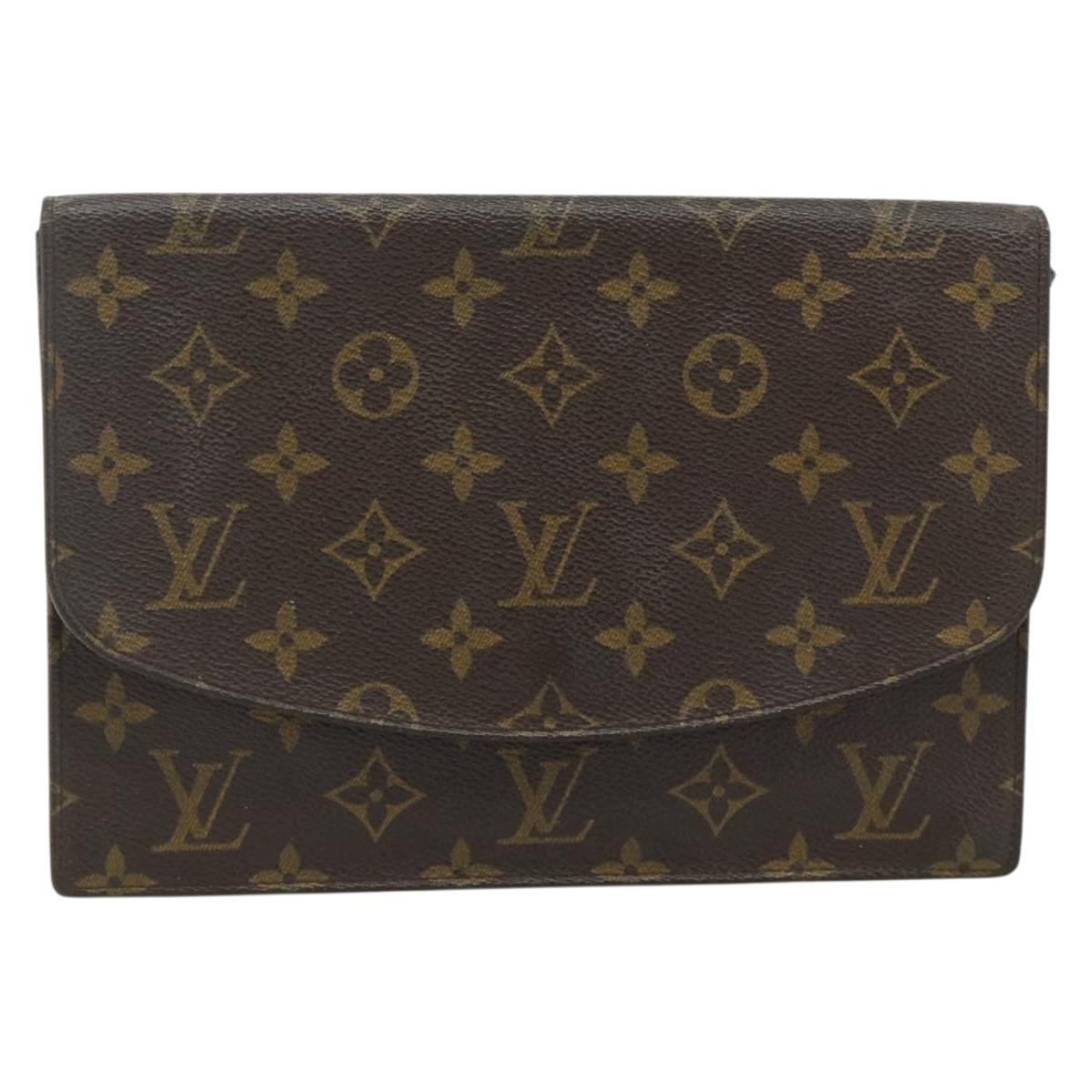 LOUIS VUITTON Monogram Pochette Rabat 23 Clutch Bag M51940 LV Auth 178357