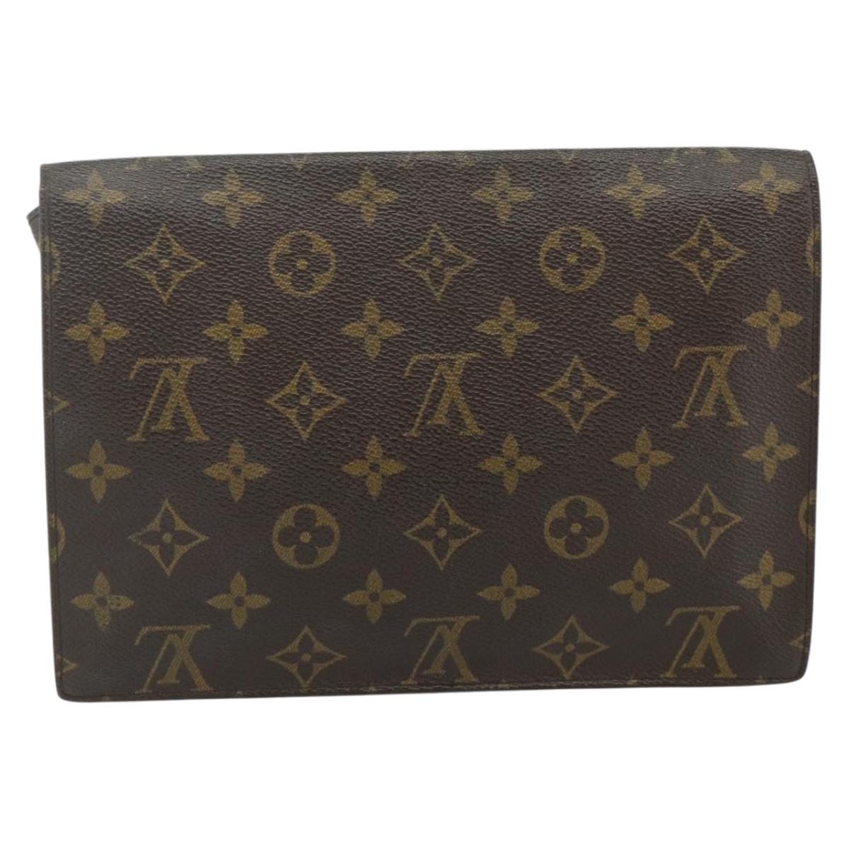 LOUIS VUITTON Monogram Pochette Rabat 23 Clutch Bag M51940 LV Auth 178357